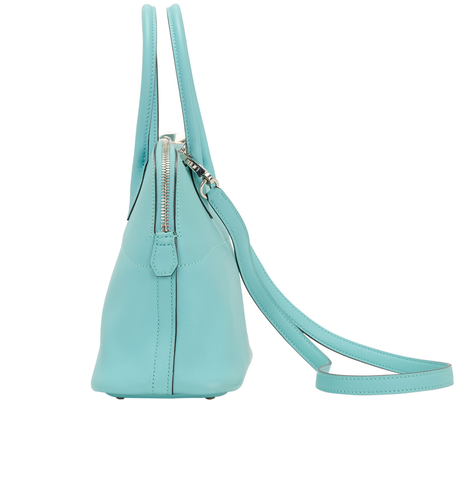 Bolide 27 In Swift Bleu Atoll, &pound;3,600, Handbags, Blue, Leather, Bottom view